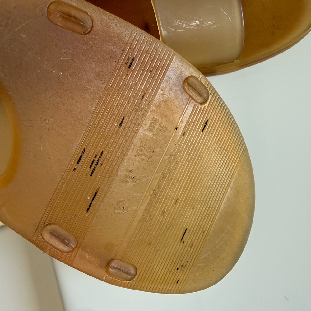ANTHROPOLOGIE MATISSE JELLY SLIDES SANDLES WOMENS 8 - Picture 5 of 5